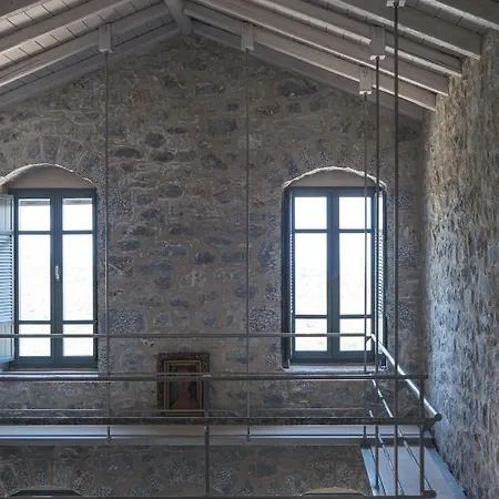 Holiday home 1bdr Loft In Stone Tower, Majestic View In Mani *