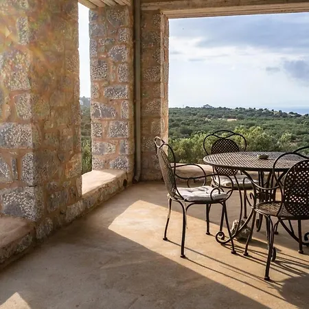 1bdr Loft In Stone Tower, Majestic View In Mani *