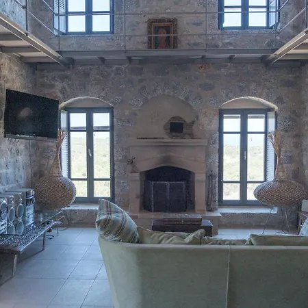 1bdr Loft In Stone Tower, Majestic View In Mani Holiday home Psion